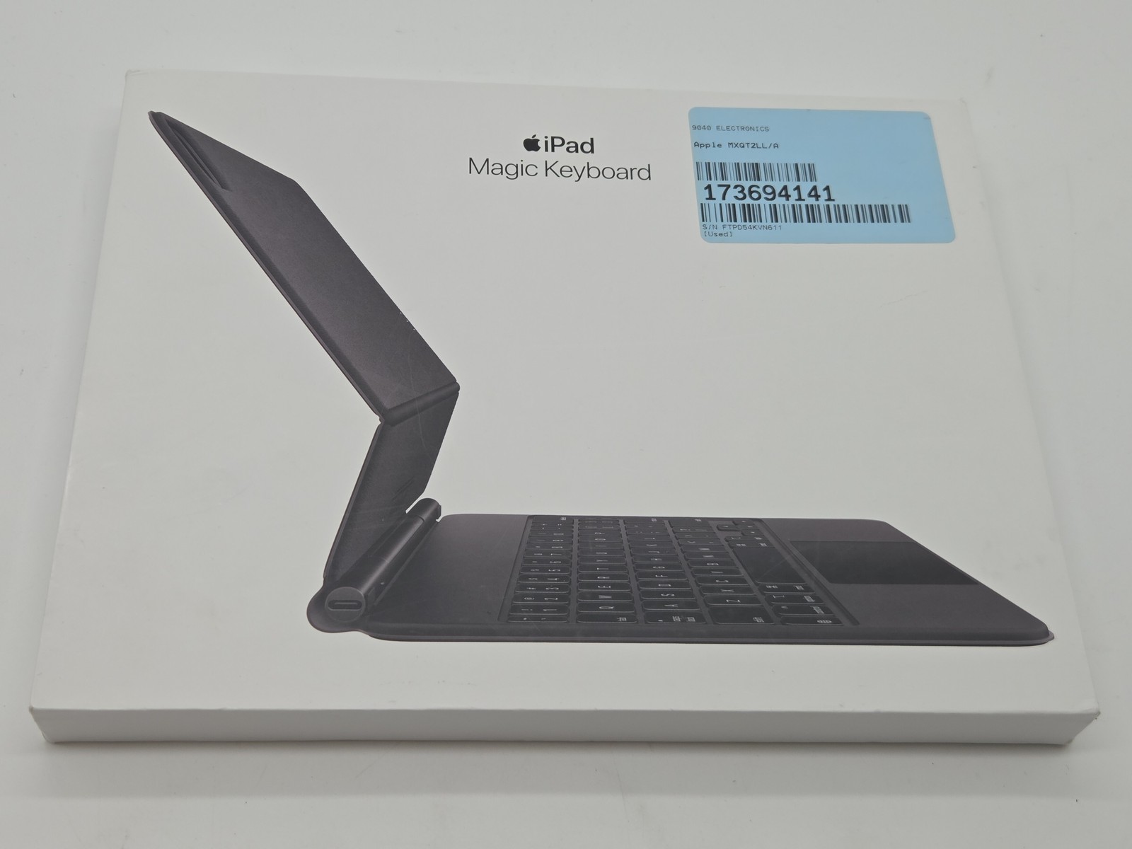 Apple Magic Keyboard for iPad Air 11" (M2 and M3) - Black MXQT2LL/A FREE S/H
