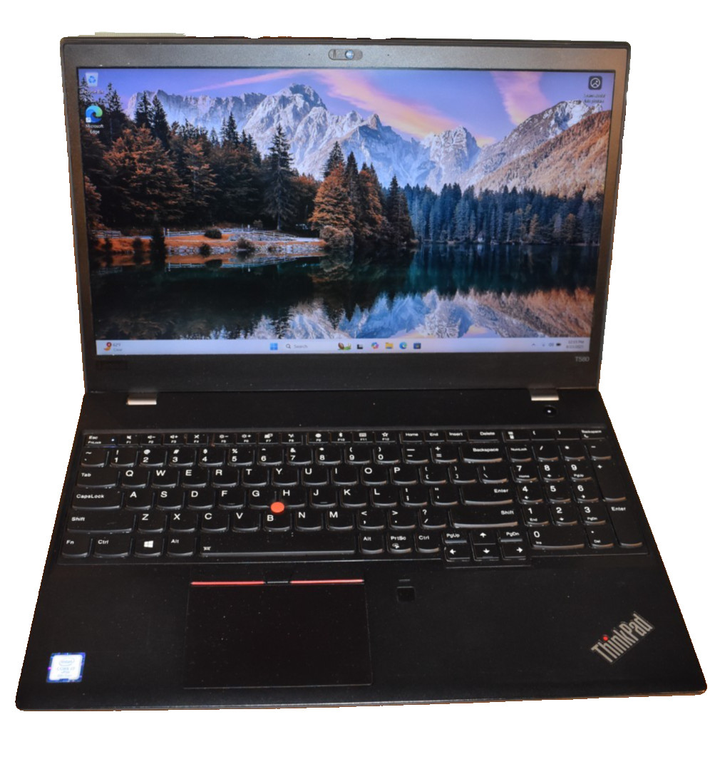 Lenovo ThinkPad T580 15.6" Quad Core i7-8550U 16GB RAM 512GB SSD Windows 11 Pro