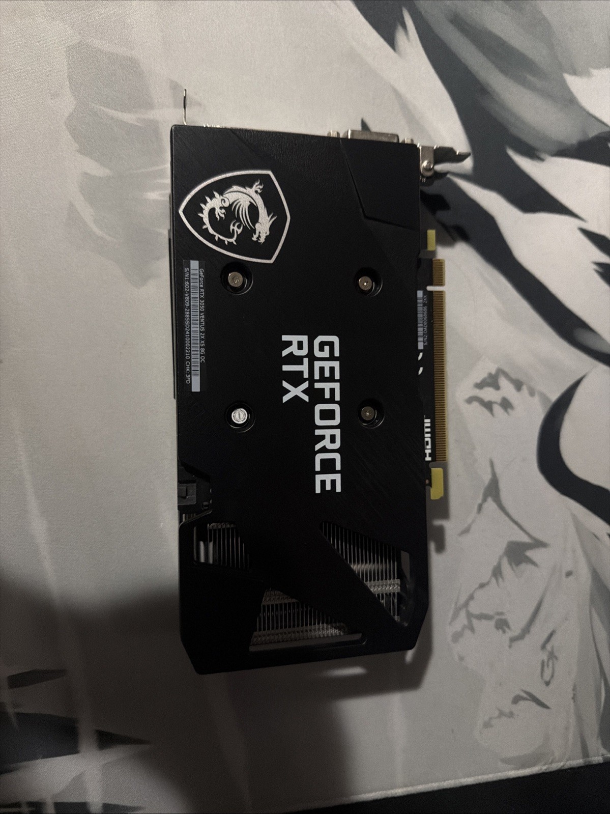 MSI GeForce RTX 3050 Ventus 2X OC 8GB