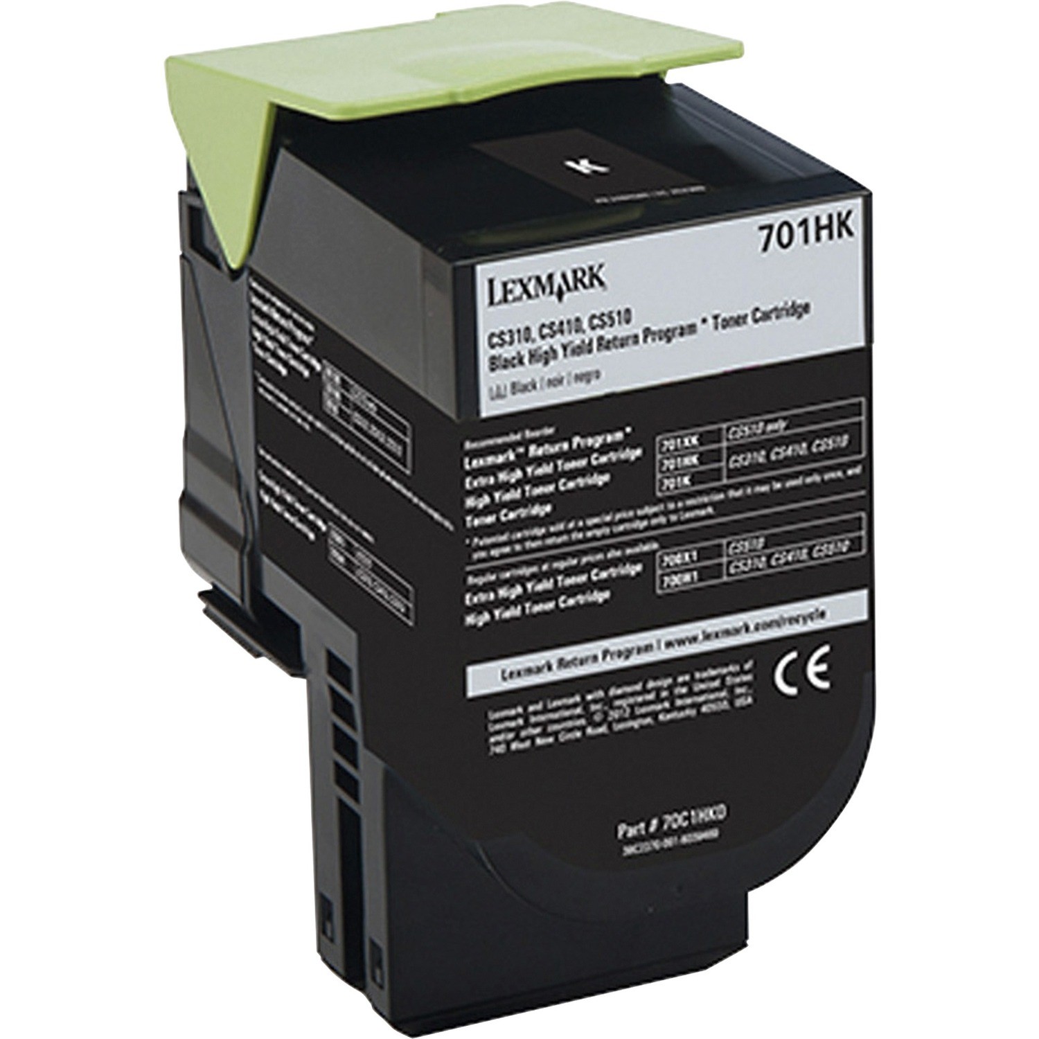 Lexmark Unison 701HK Toner Cartridge - LEX70C1HK0 - 734646436878