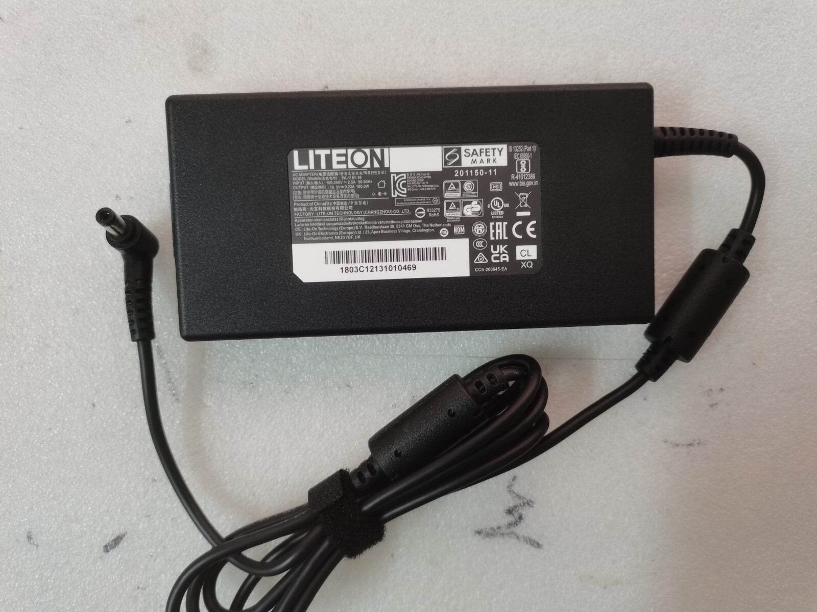 OEM LITEON PA-1181-16 19.5V 9.23A 180W For clevo/Sager NH58HP 5.5*2 5mm Charger