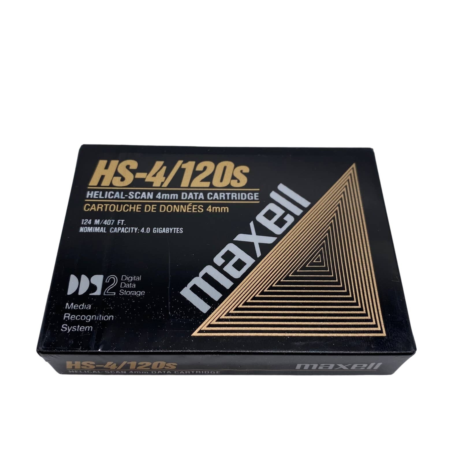 Maxell HS-4/120s Helical-Scan 4mm Data Cartridge New Sealed