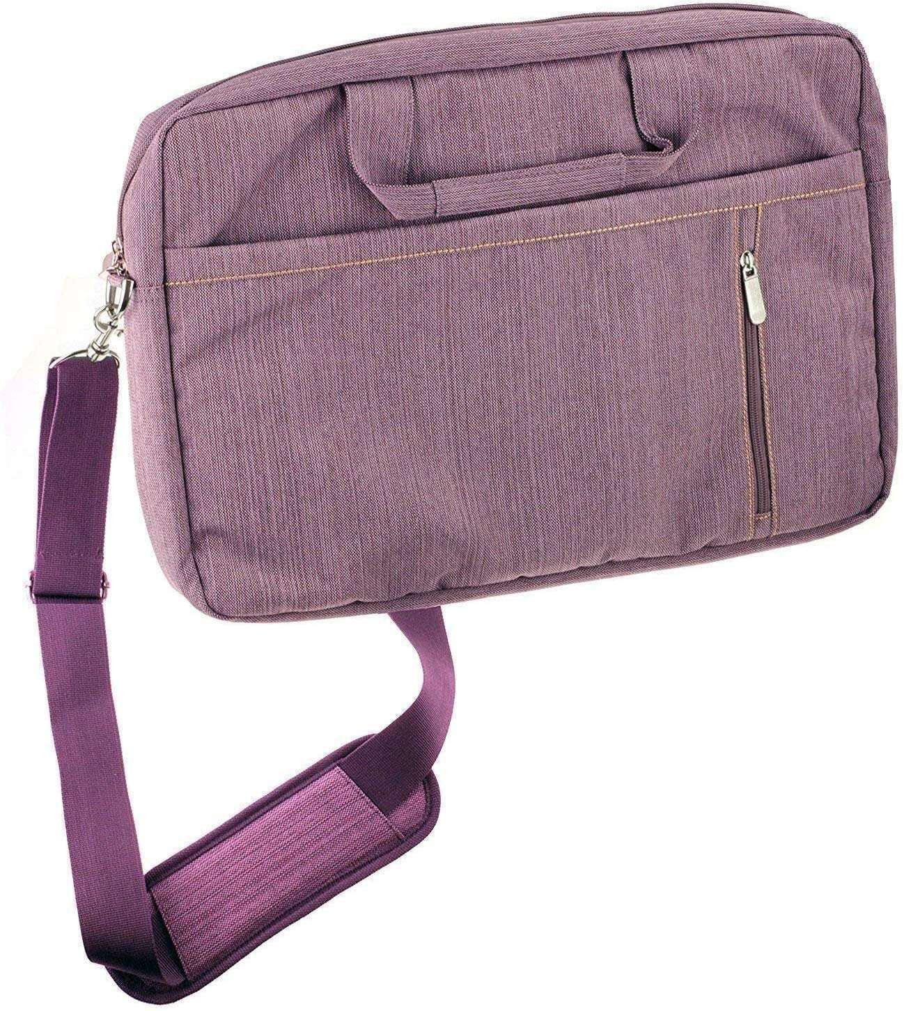 Navitech Purple Laptop Bag For Microsoft 14.4\