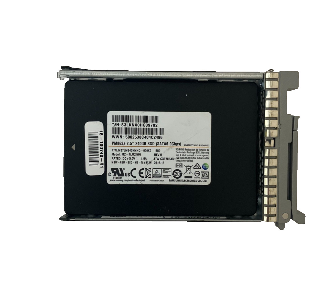 SAMSUNG MZ-7LM240N 240GB SATA 6Gb 2.5" SSD 512b/s MZ7LM240HMHQ-000K0