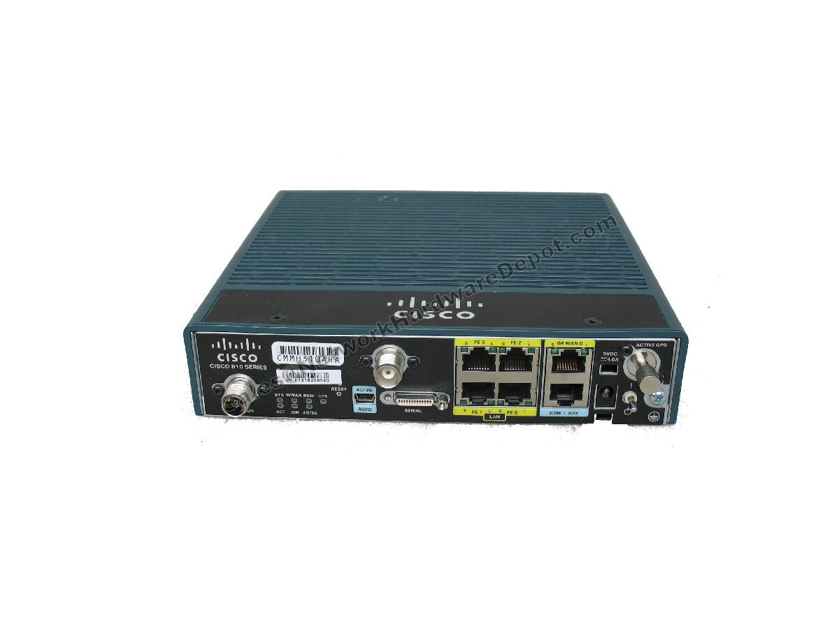 Cisco C819G-4G-NA-K9 891 4G LTE M2M Integrated Services Router - 1 Year Warranty