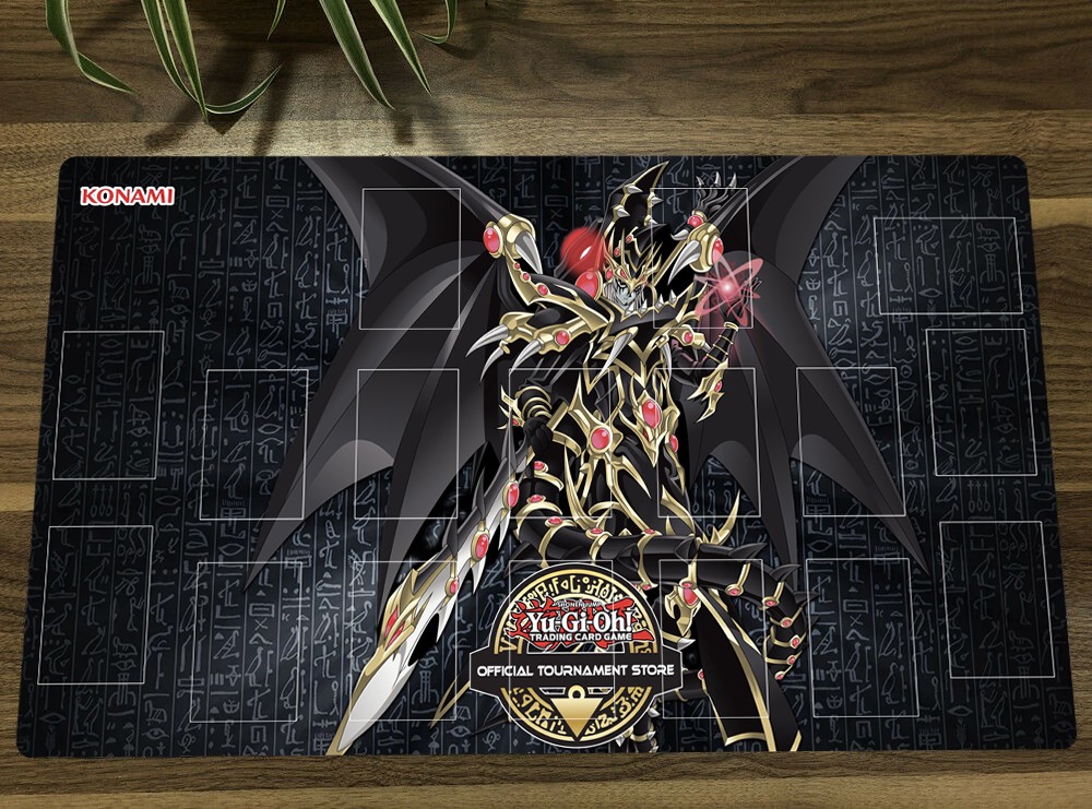 YuGiOh Playmat Red-Eyes Dark Dragon TCG CCG Mouse Pad Trading Card Game Mat