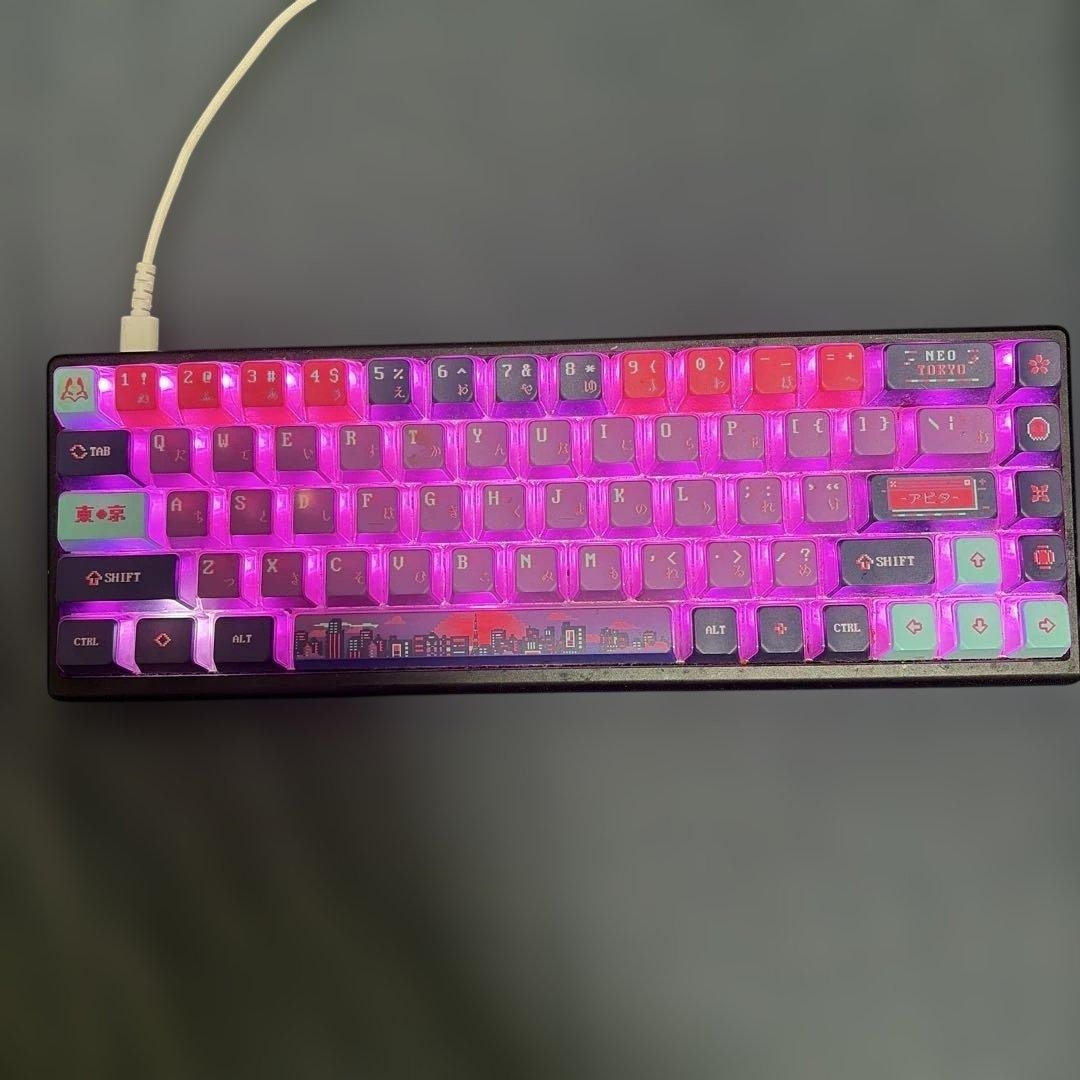Arbiter Studio Polar 65 Neo Tokyo TKL Multicolor Keyboard Tested
