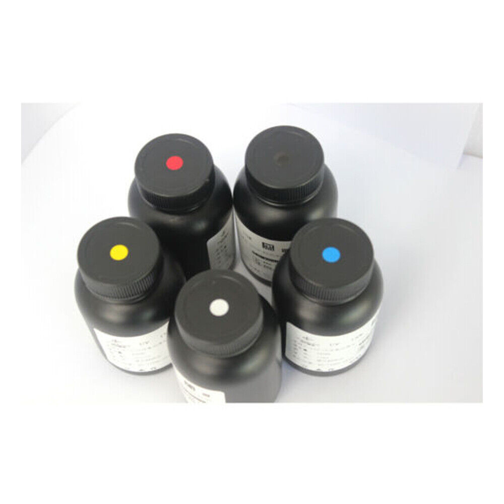 UV Ink A Set of 100ml/500ml 5 Color UV INK For A3 A4 UV Pinter Printing Clothes