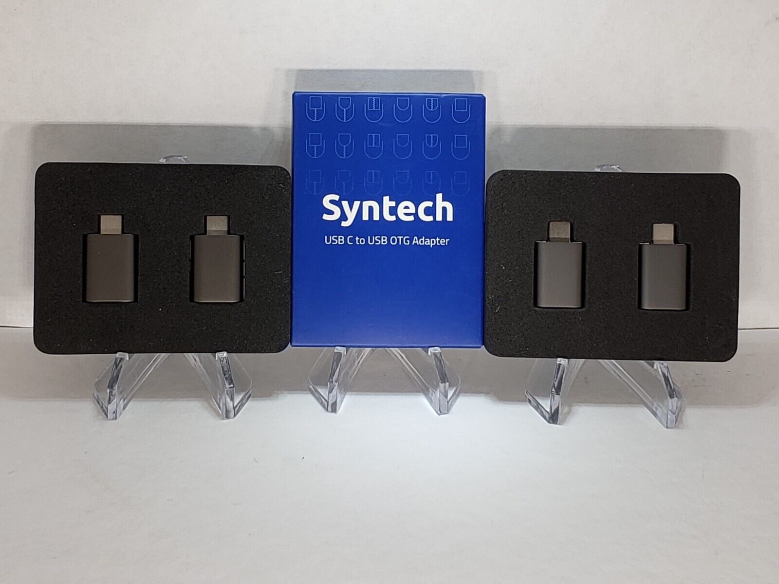 Syntech Adapter USB C to USB OTG - 2 Boxes (4 Adapters) 