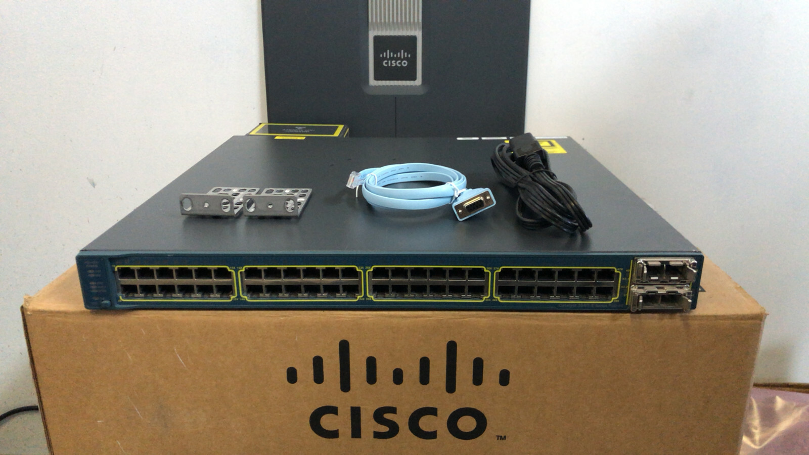 CISCO WS-C3560E-48PD-SF 48 Port Gigabit POE Switch 10Gbps Uplink ios-15.0 3560E