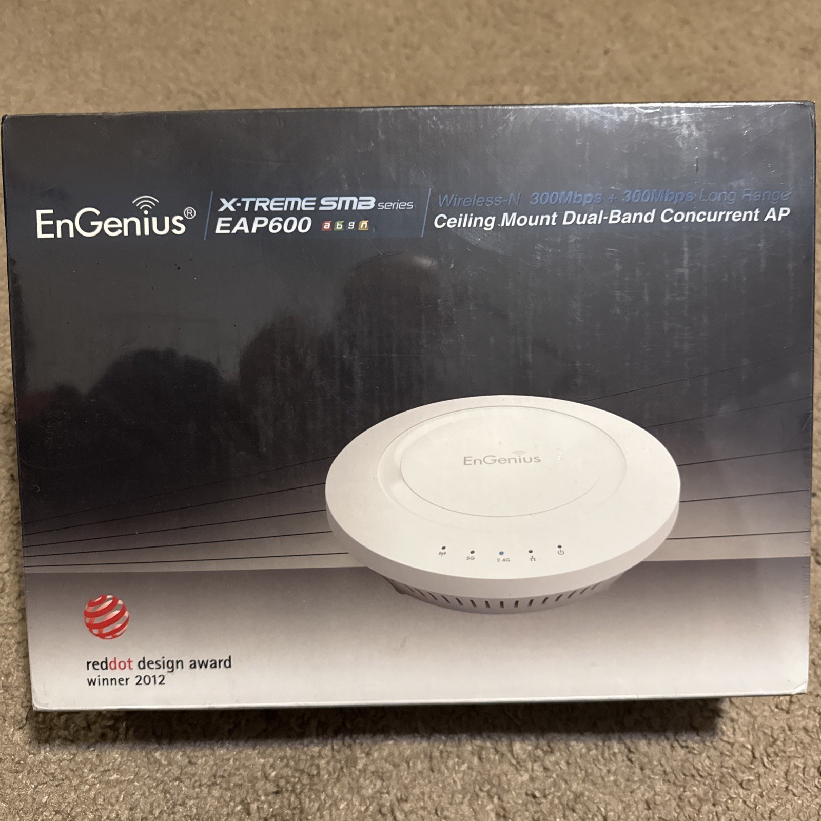 Engenius EAP600 Extreme SMB Series Ceiling Mount Dual Band Concurrent AP