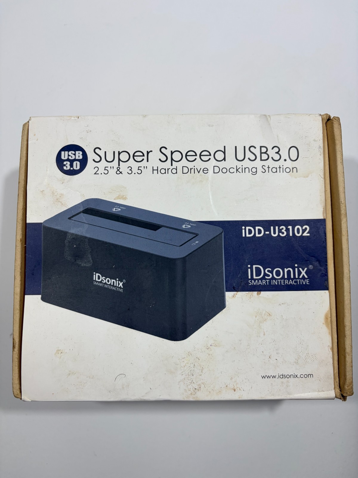 iDsonix Super Speed USB C 3.0 2.5" & 3.5" Hard Drive Docking Station Plugable