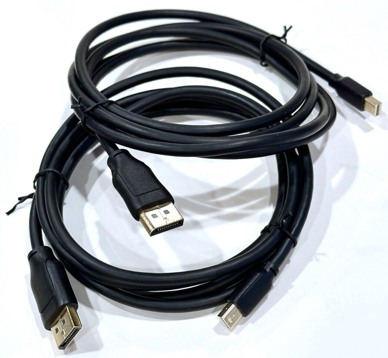 miniDisplayPort to DisplayPort Cable (6 foot) - Two cables - great condition