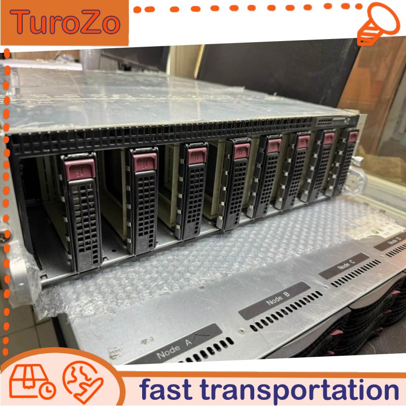 5039MS-H8TRF Supermicro 8x Node Server 16X3.5"/8X E3-1280 V5 4C 3.7G/16X16G