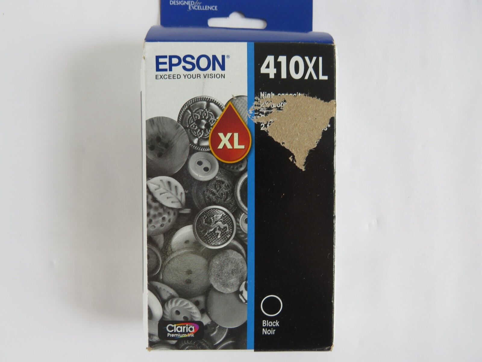 Epson 410XL Claria Premium High-Capacity Black Ink Cartridge T410XL120 Exp 06/26