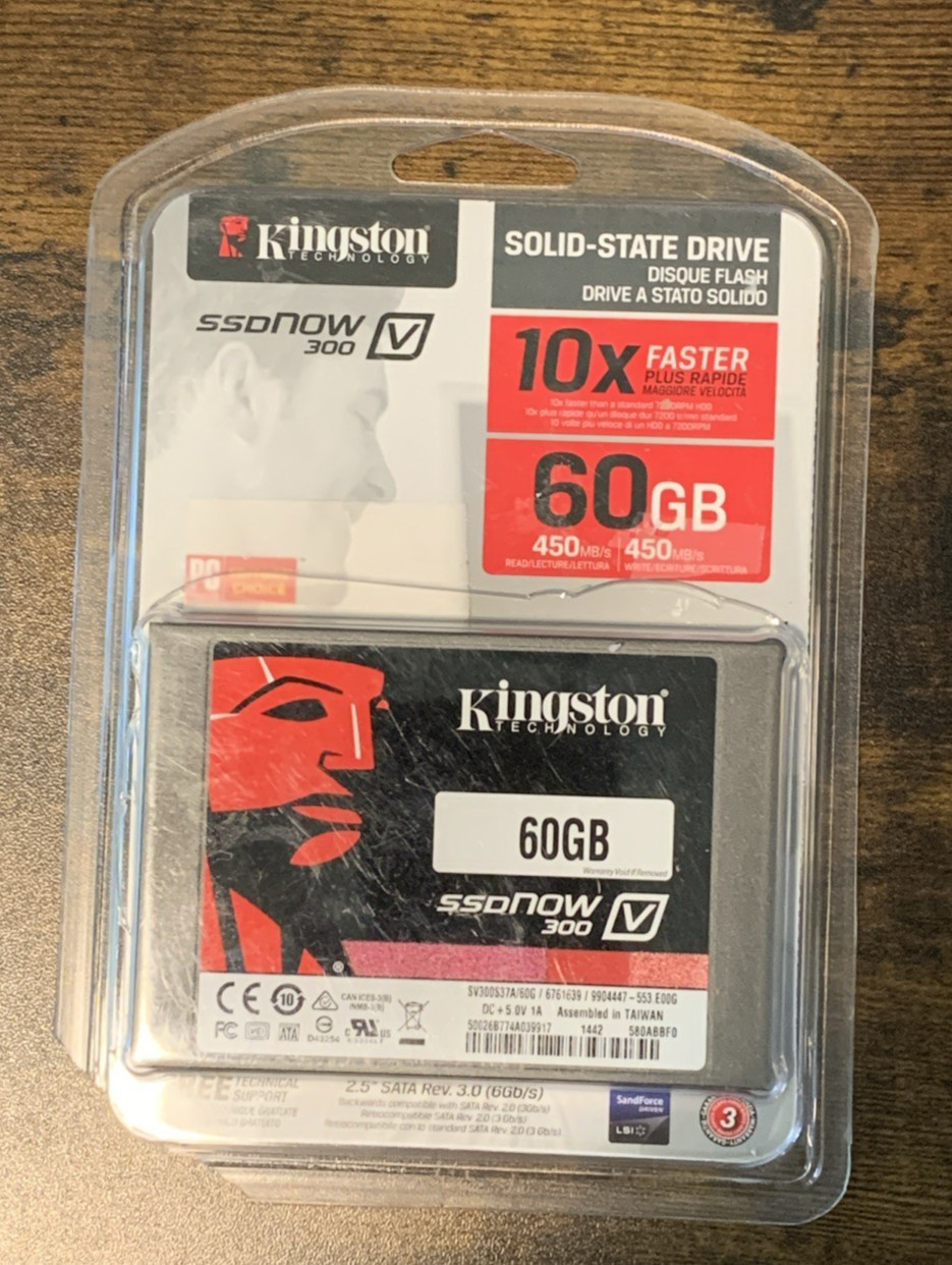 Kingston Solid State Drive 60GB SSDNow V300