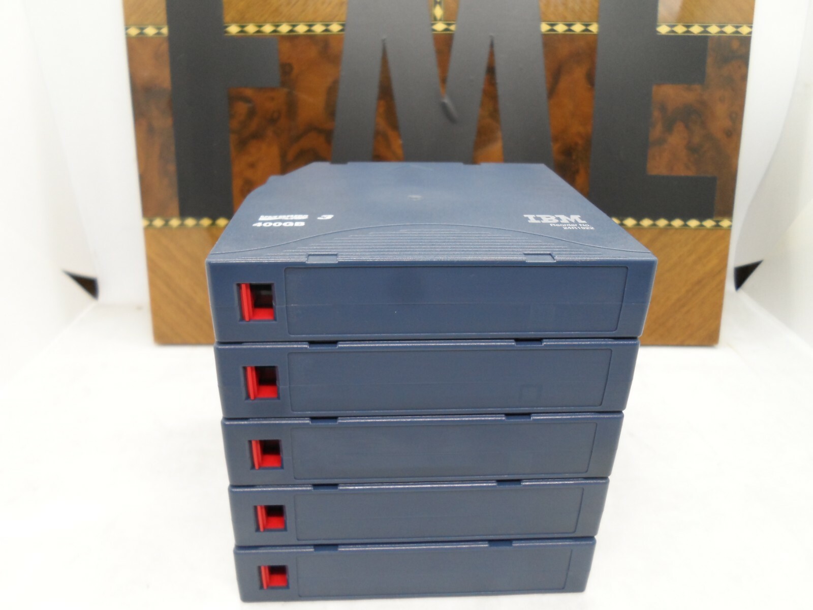 Lot Of 5 Recertified LTO4 Ultrium3 24R1922 Media Data Tape cartridge 400Gb/800G