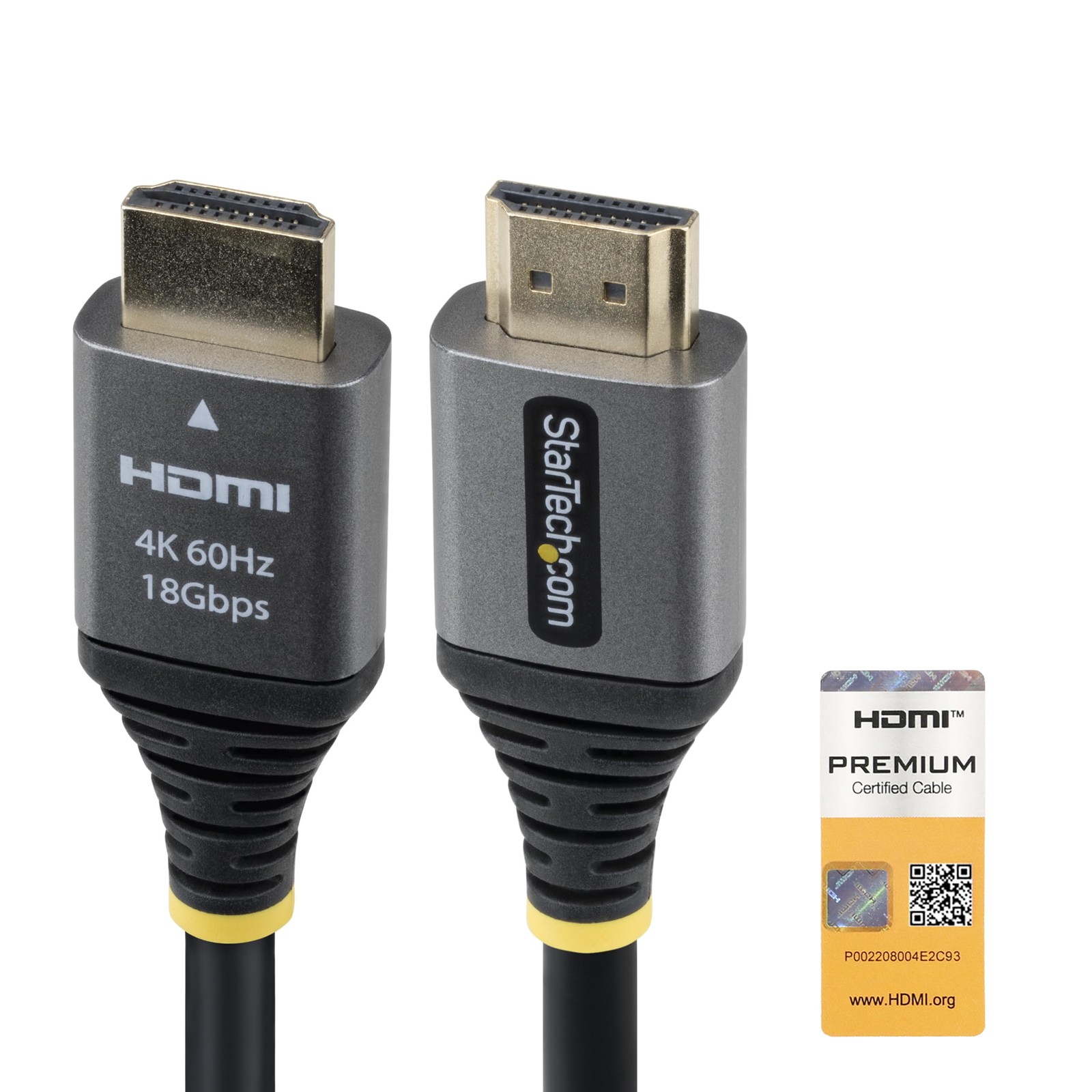 StarTech HDMMV15F 15ft HDMI 2.0 Cable 4K 60Hz HDR10 High-Flex