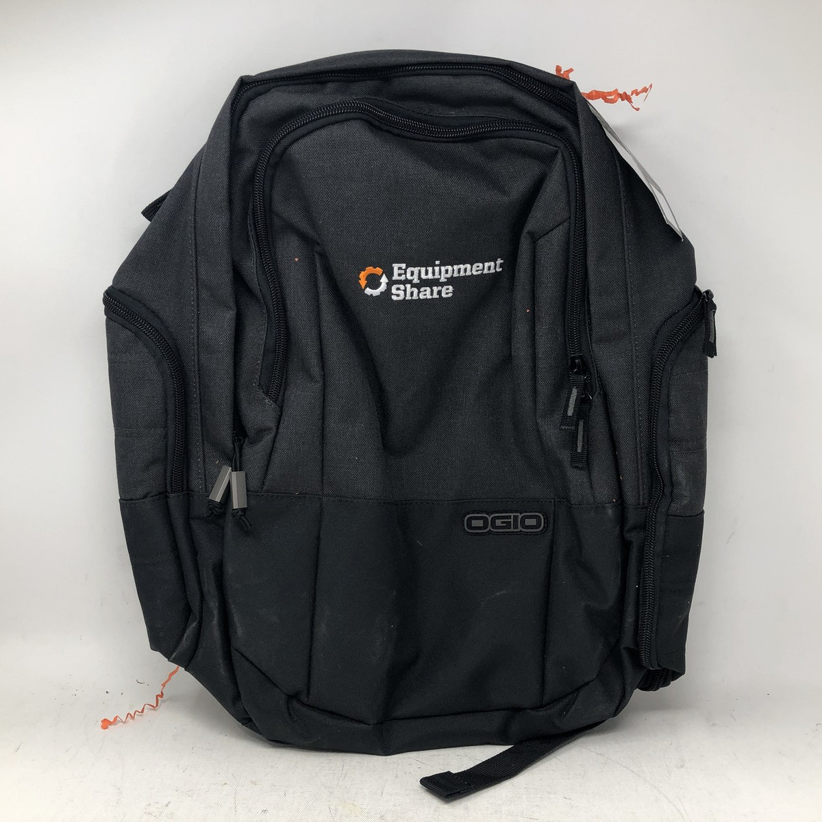 OGIO 17" Travel/Laptop Backpack w/ Equipment Share Logo - Black w/ Blue Inside