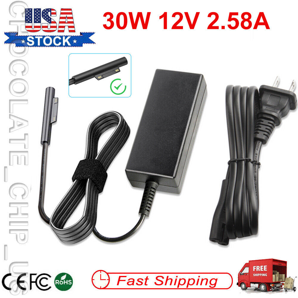 Adapter Charger For Microsoft Surface Pro 1 2 3 4 5 6 7 8 9 X/Go/RT/Book Laptop