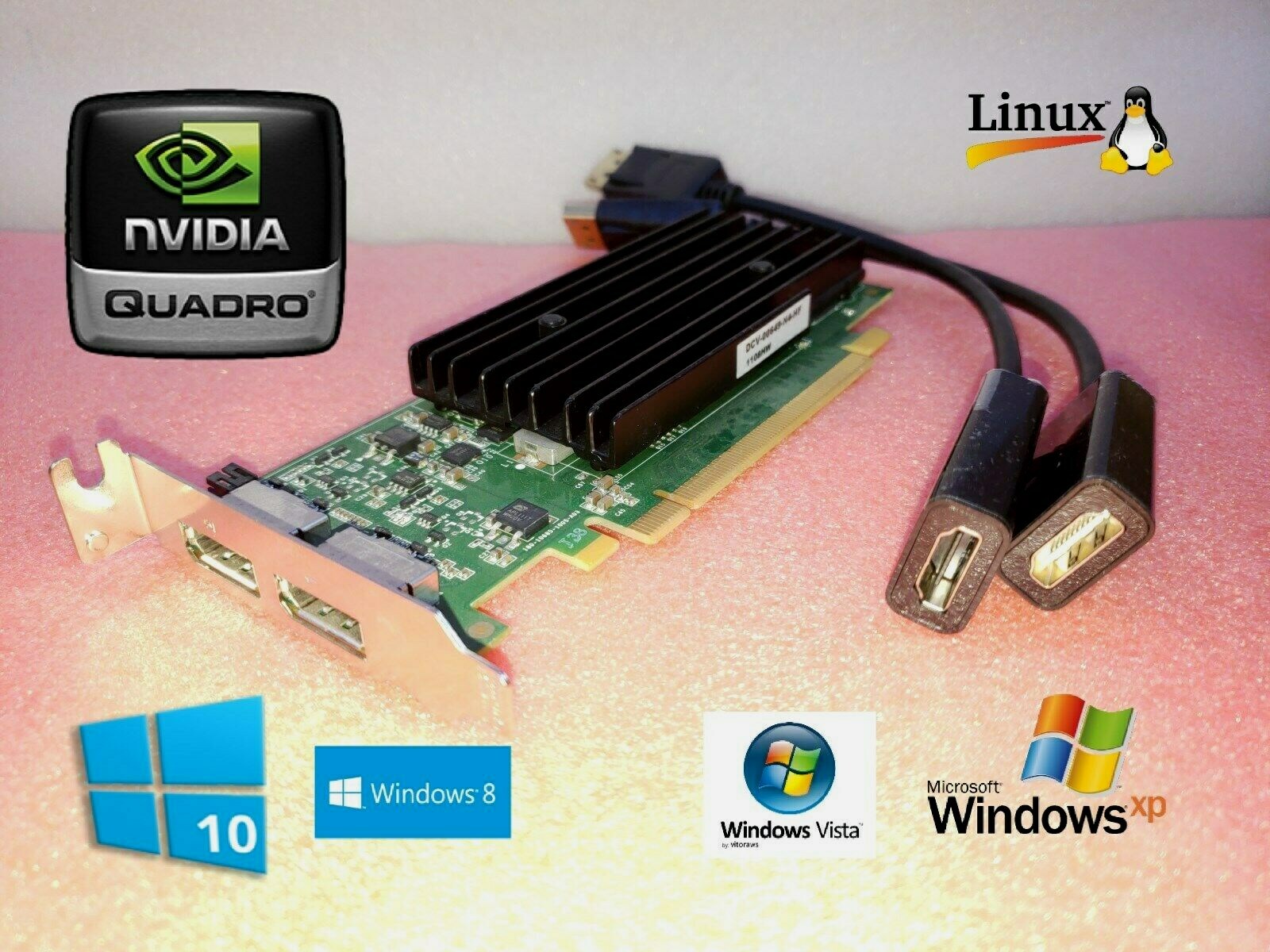 Acer Veriton X270 X275 X480 X480G X490 X498G X2611G X2630 Dual HDMI Video Card
