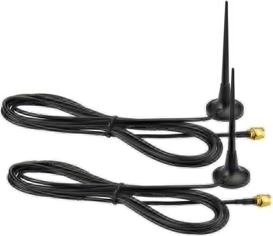 2Pack 4G LTE Antenna Magnetic Base for Verizon AT&T AirLink Netgear 4G Router