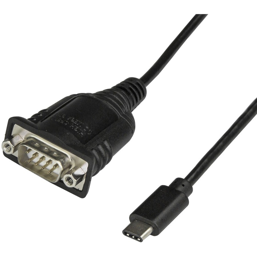 StarTech USB C to Serial Adapter Cable 16" (40cm) - USB Type-C to Serial RS232