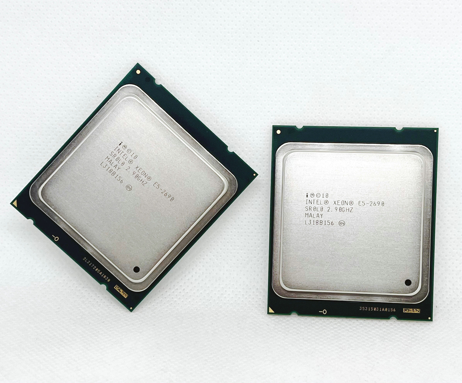 2X Intel Xeon E5-2690 (SR0L0) 2.9GHz (3.8GHz Max) / 8GT/s /20MB Server Processor