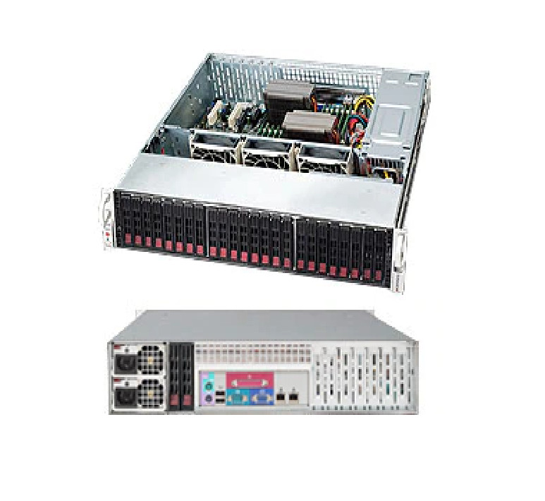 SuperMicro CSE-216BE26-R920LPB 2U Chassis with 920W Redundant Super Quiet PWS