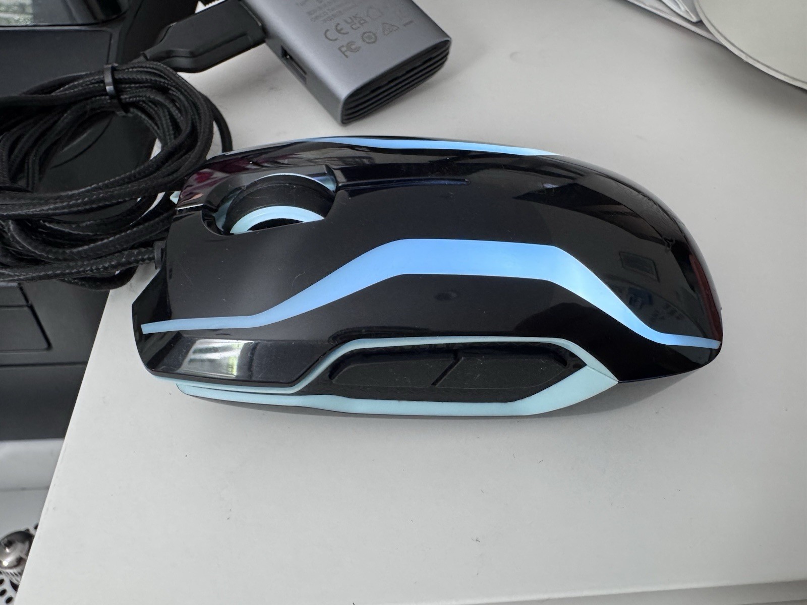 Disney Tron Legacy Gaming Mouse By Razer  Tested And Working