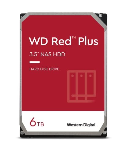 Western Digital WD60EFPX 6TB Hard Drive 3.5" SATA CMR