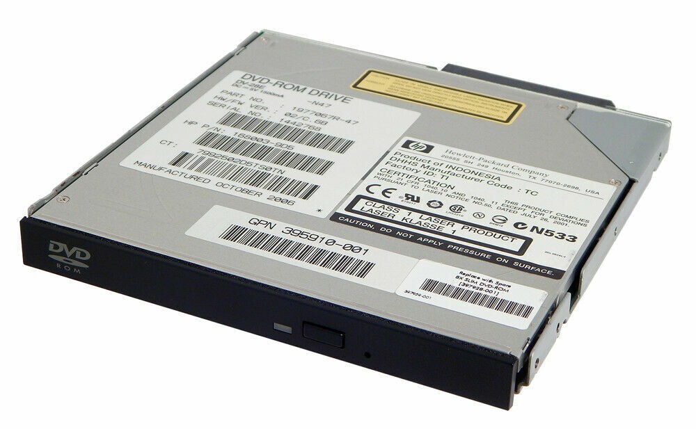 HP Proliant DL360 DL385 DL580 ML570 DL785 DVD/CD 397928-001 395910-001