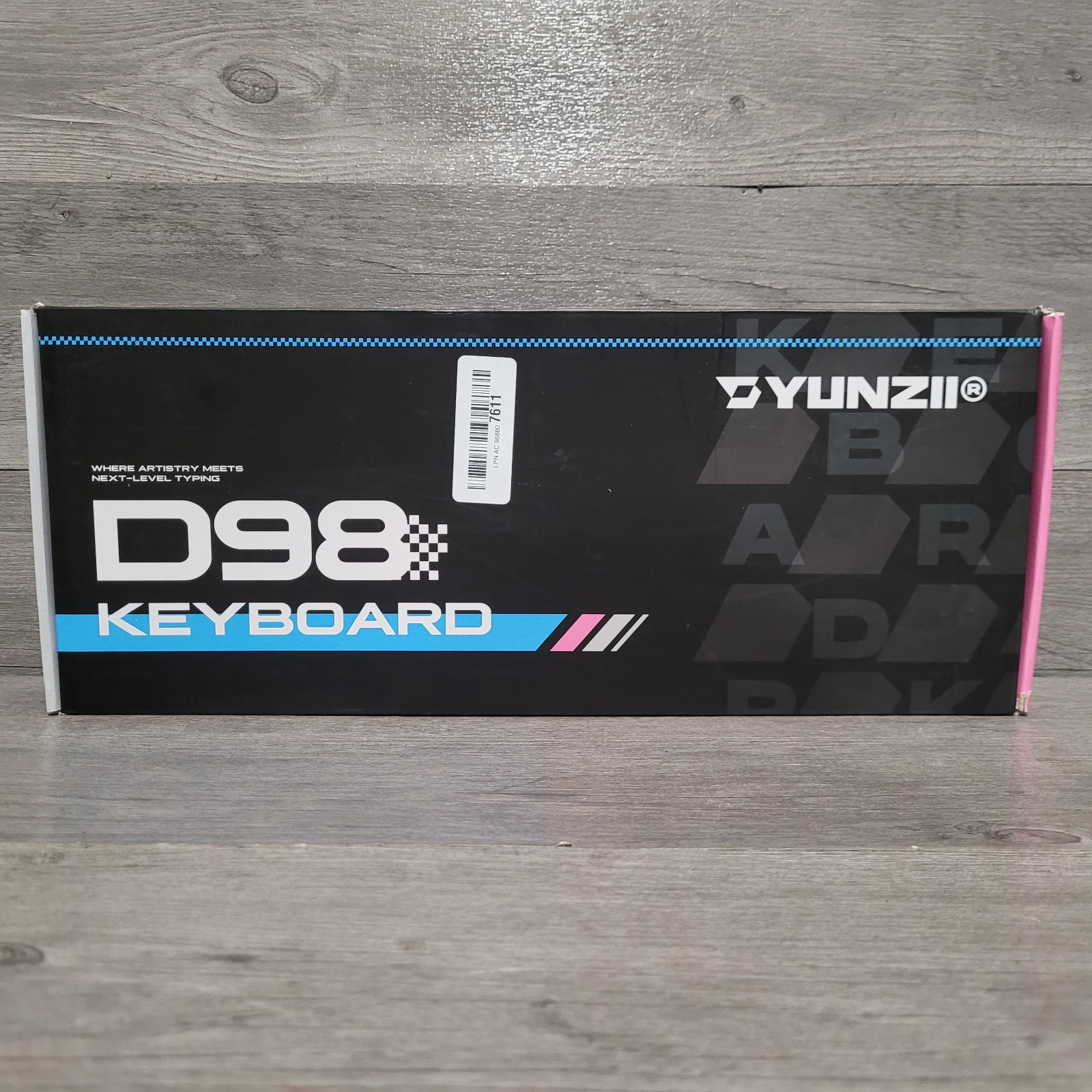 yunzii d98 keyboard - White Green