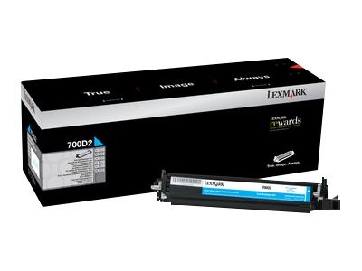 Lexmark 700D2 Developer Cyan Standard Capacity 40 40000 Foglio Fusore 70C0D20