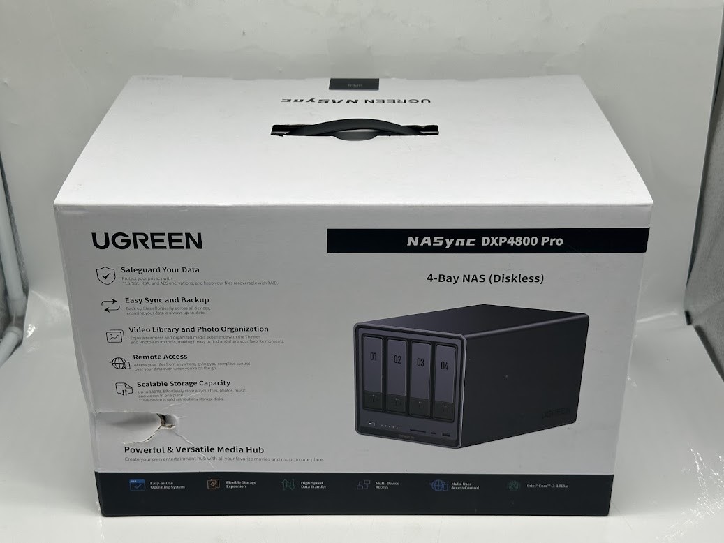 UGreen NASync DXP4800 Pro 4-Bay Diskless NAS