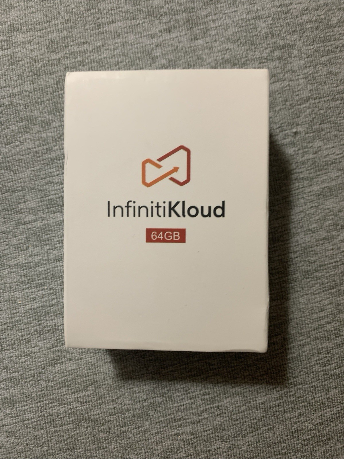 InfinitiKloud 64 GB One Click Backup and Storage Device USB 2.0 Flash Drive NEW
