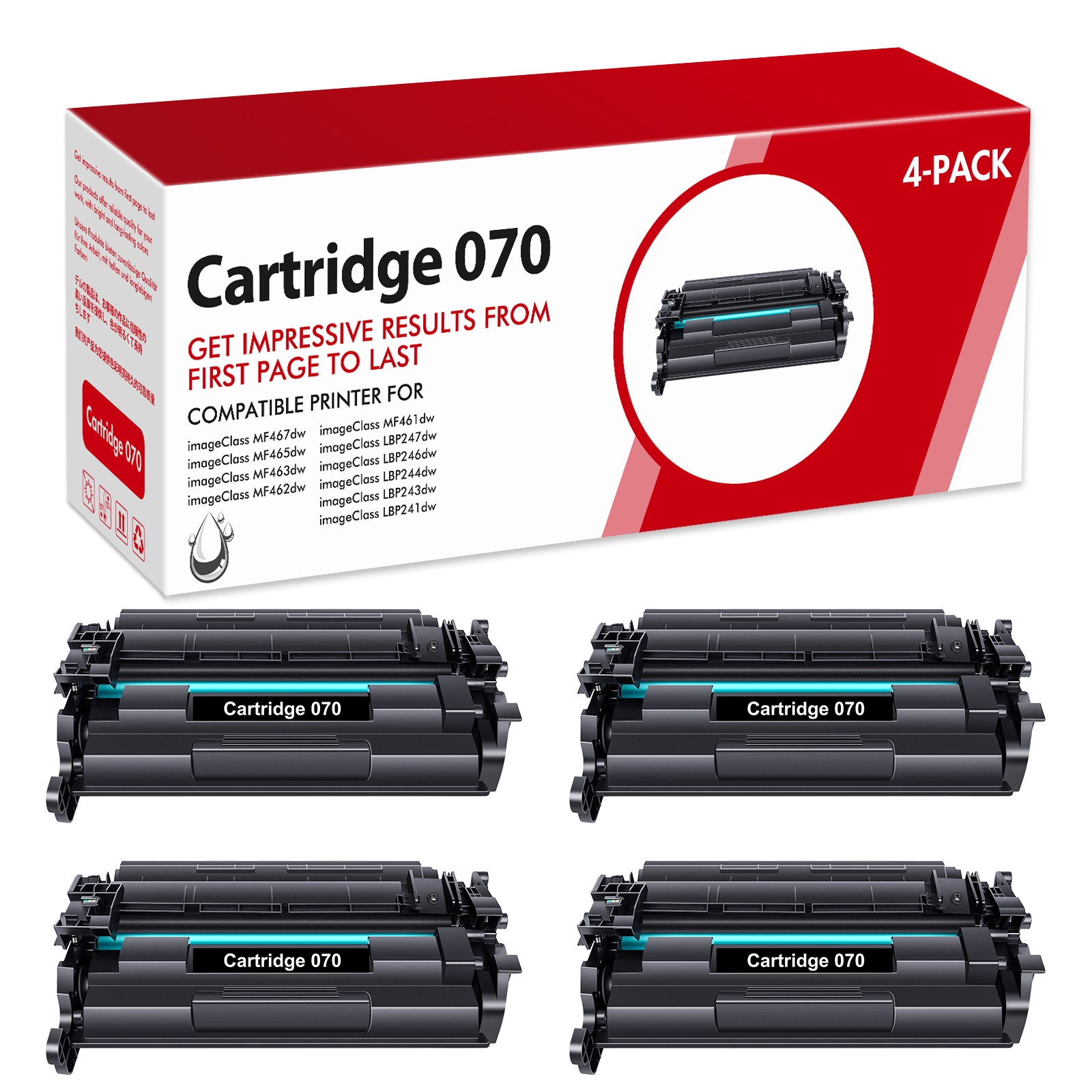 070 Toner Cartridge for Canon CRG-070 imageClass MF465dw MF462dw LBP246dw LBP247