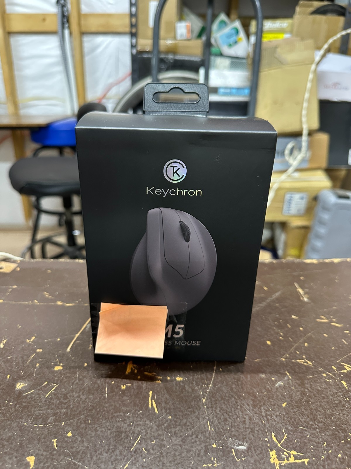 Keychron M5 Wireless Ergonomic Vertical Mouse w/ Max 30000 DPI, 8K Polling Rate