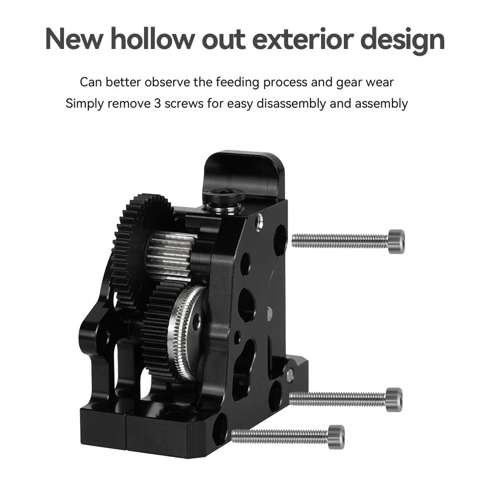 HGX-LITE Extruder With High Speed 36mm Round Stepper Motor Compatible With LCCS