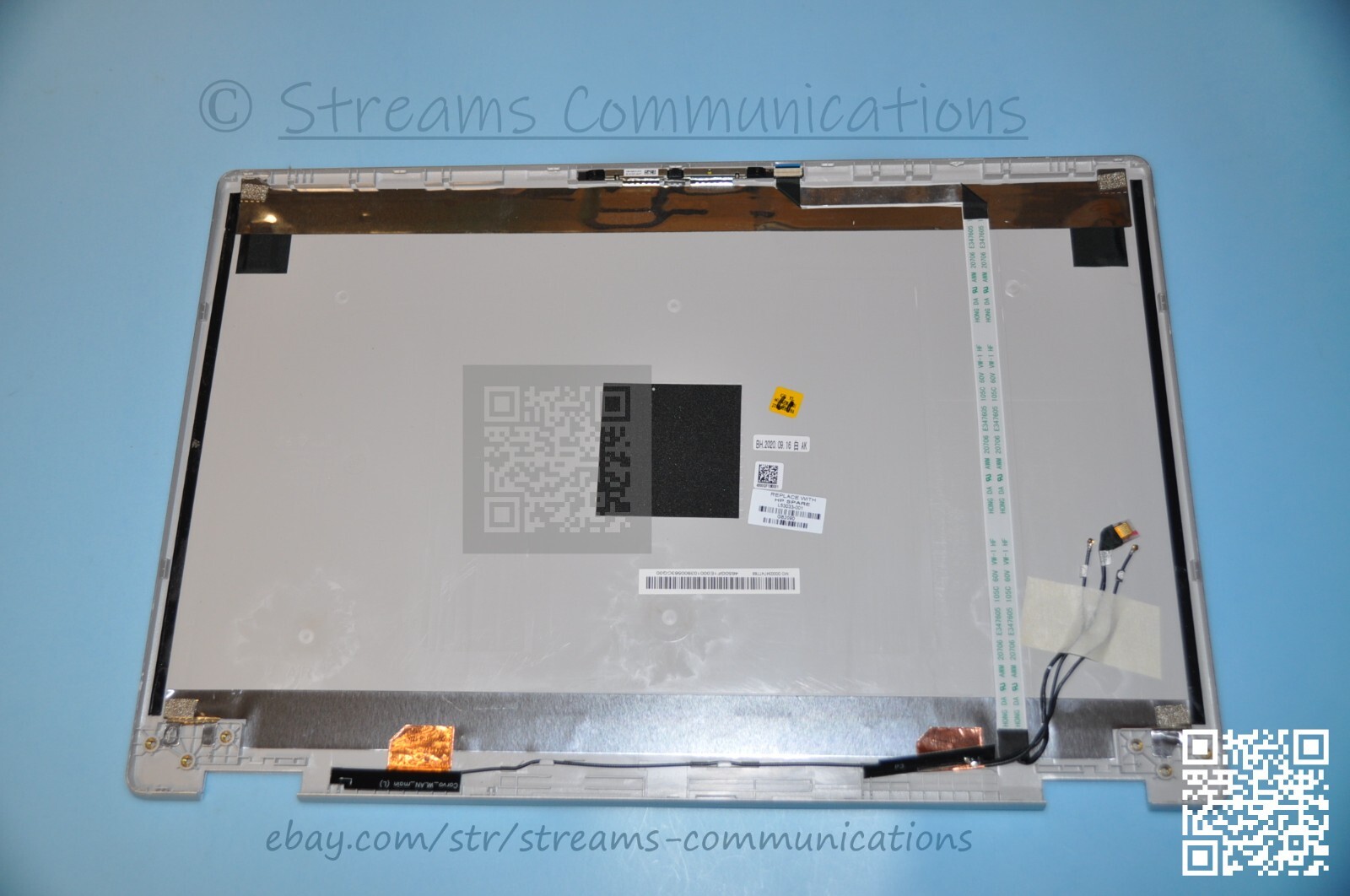 HP 15-DQ 15-dq0095nr 15-dq1095nr 15-dq0953cl Laptop LCD Back Cover Lid w/ Webcam