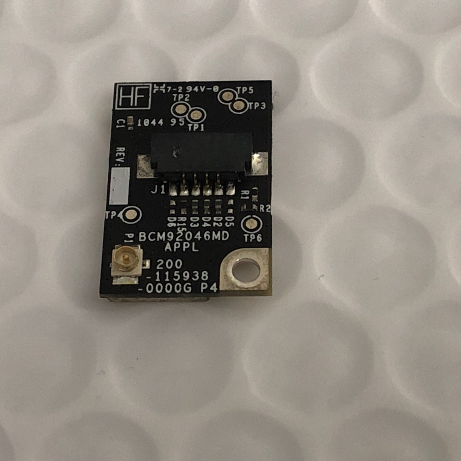 Apple iMAC A1224 A1225 A1311 A1312 BlueTooth Board P/N : BCM92046MD