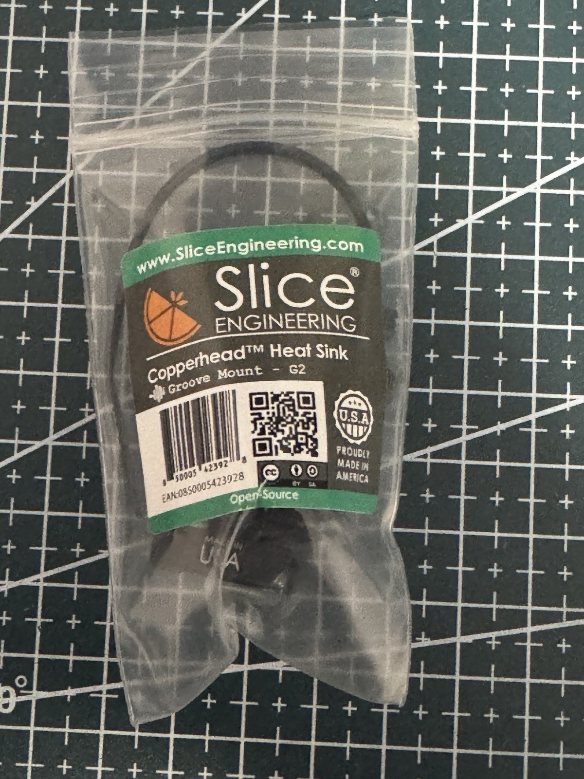 Copperhead Heat Sink (Groove Mount - G2) by Slice Engineering | Aircraft-Grade A
