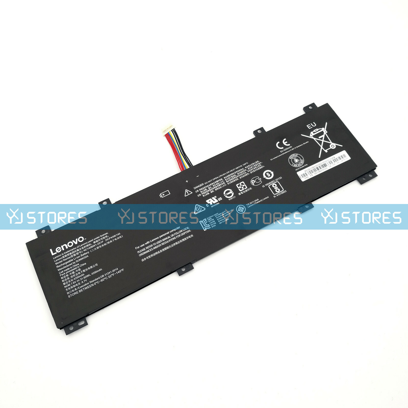 Genuine Battery for Lenovo IdeaPad 100S-14IBR 14" Series NC140BW1-2S1P 0813002