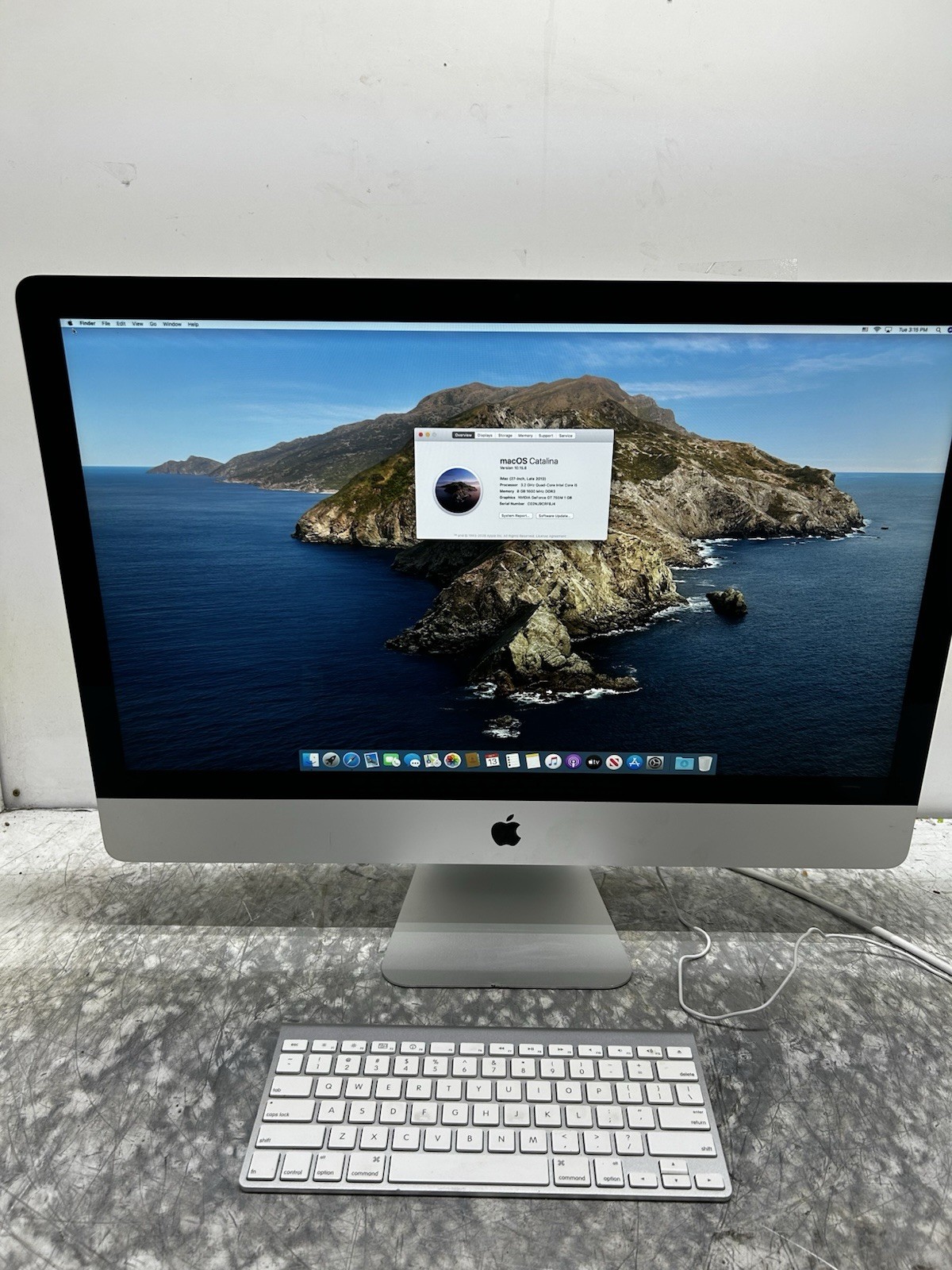 Apple iMac A1419 27" Late 2013 i5-4570 3.2GHz 8GB RAM 1TB HDD GT 755M 10.15.8