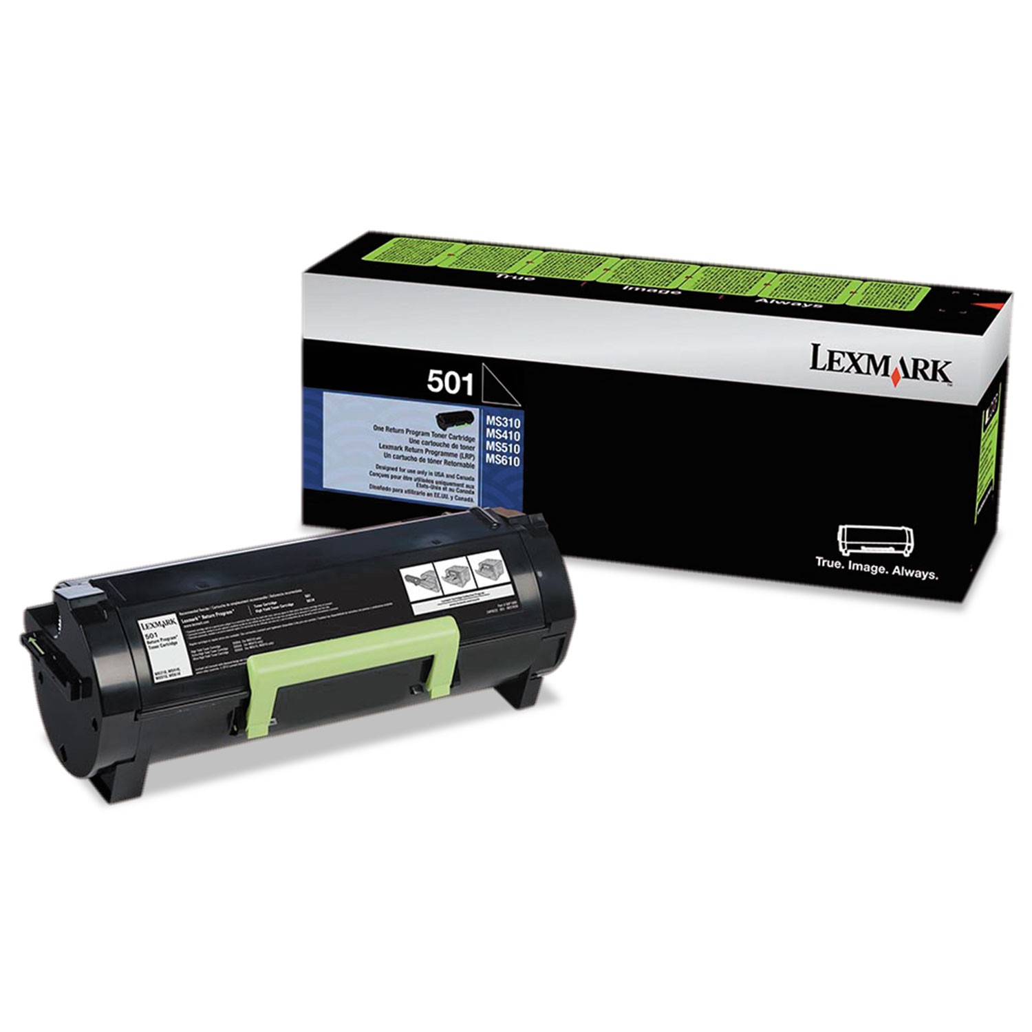 Lexmark 50F1000 Toner,1500 Page-Yield, Black