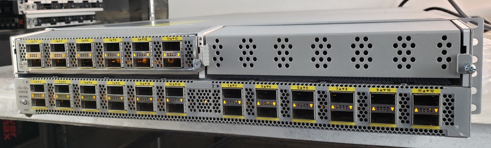Cisco N5K-C5648Q Layer3 High Performance Switch w/ 4x PSU+Ears+Cords+N5600-M12Q