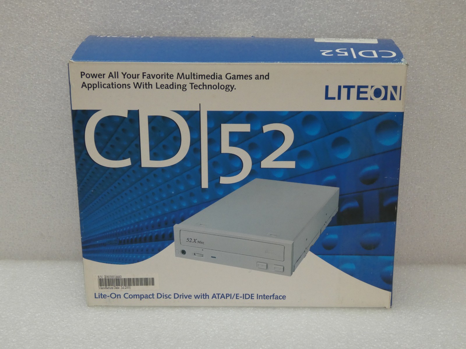 NEW Lite On CD 52 CD-ROM DRIVE LTN-525 52X