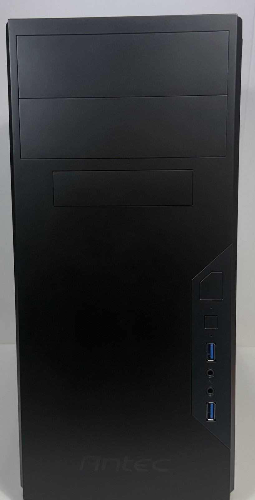 Antec VSK3000E-U3_US SGCC Steel Black Mini Tower Case, Micro ATX 