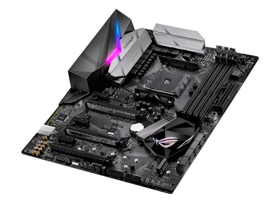 For ASUS ROG STRIX X370-F GAMING motherboard AM4 DDR4 64G DP+HDMI ATX Tested ok