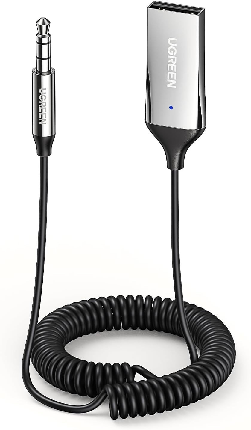 Durable Bluetooth 6.0 Receiver with 10m Range for Stereo Sound Experience